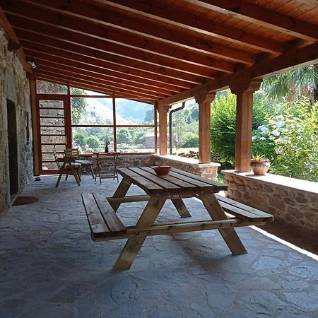 Amplia Y Comoda Casa De Piedra Con Porche Y Jardin San Roque de Riomiera Exterior photo