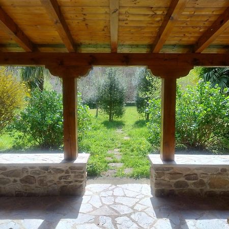 Amplia Y Comoda Casa De Piedra Con Porche Y Jardin San Roque de Riomiera Exterior photo